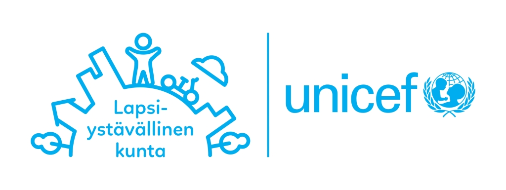 Suomen Unicefin myöntämä logo tunnustuksesta